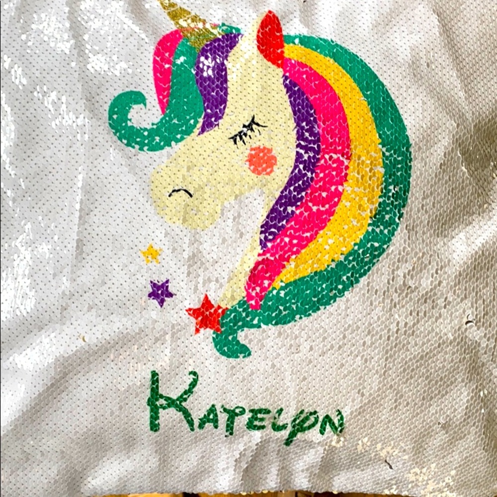 MWOT - Unicorn sequence pillow 14x14